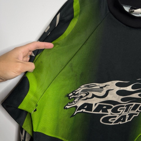Vintage Arctic Cat Racing Jersey Y2K - Picture 6 of 8